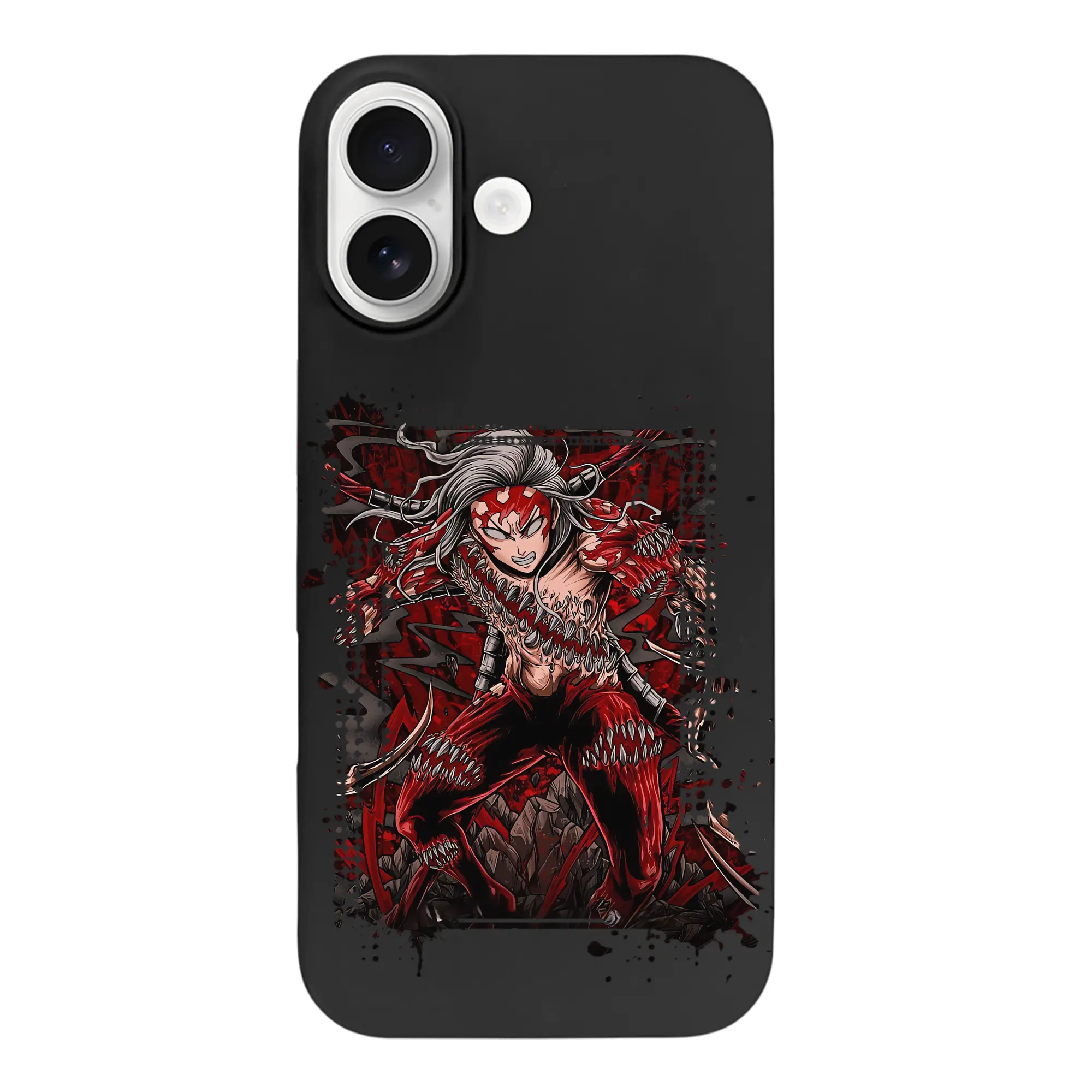 鬼滅の刃 グッズ,鬼舞辻 無惨 - iPhone 17 シリーズ シリコンケース 薄型 耐衝撃 指紋防止 ソフトタッチカバー 精密フィット 傷防止 保護ケース iPhone 17/17 Air/17 Pro/17 Pro Max 対応